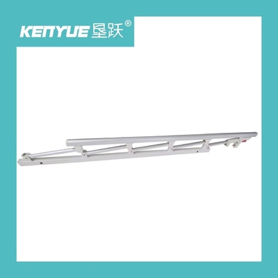 Lima Tiang Perak Dilipat Rel Samping Tempat Tidur Aluminium Alloy Guardrail