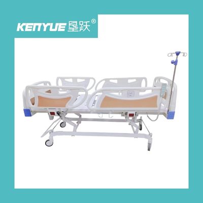 Peralatan Medis Manual Tempat Tidur Perawat Rumah Sakit Tiga Fungsi Senter Terintegrasi