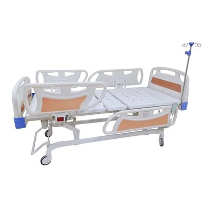 Peralatan Medis Manual Tempat Tidur Perawat Rumah Sakit Tiga Fungsi Senter Terintegrasi