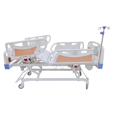 Peralatan Medis Manual Tempat Tidur Perawat Rumah Sakit Tiga Fungsi Senter Terintegrasi