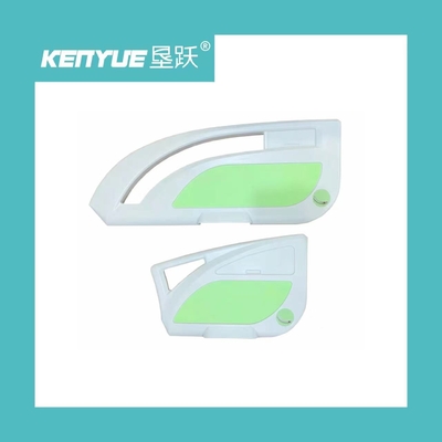 PP Security Hospital Bed Guard Rail Dengan Bracket Biru Hijau Khusus