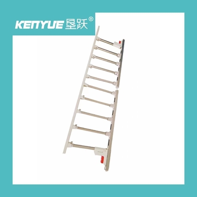 Disesuaikan Rumah Sakit Tempat Tidur Guardrail 10 Gear Double Switch Aluminium Alloy