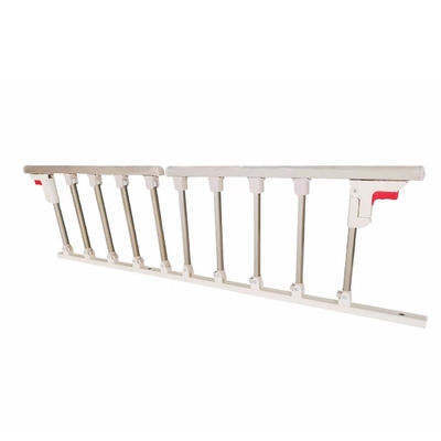 Disesuaikan Rumah Sakit Tempat Tidur Guardrail 10 Gear Double Switch Aluminium Alloy