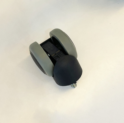 2 Inch Rumah Sakit Casters Hitam Aksesoris Khusus PU Material