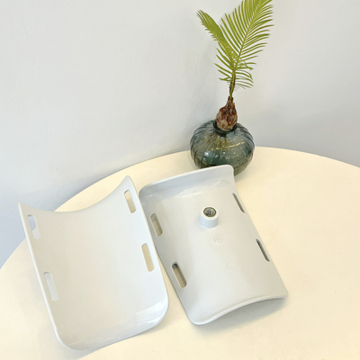 ABS Material Leg Holder Warna Putih Untuk Meja Tempat Tidur Ginekologi Untuk Rumah Sakit