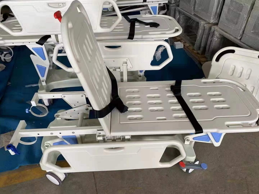 Manual Transportasi Darurat Stretcher Trolley Rumah Sakit Transfer Pasien Central Brake