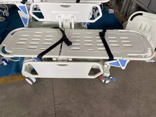 Manual Transportasi Darurat Stretcher Trolley Rumah Sakit Transfer Pasien Central Brake