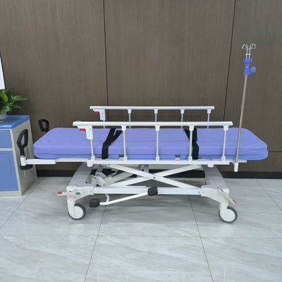 Hospital Equipment Medical Patient Trolley pengaman lipat Pengiriman kursi roda b