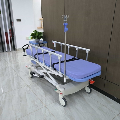 Hospital Equipment Medical Patient Trolley pengaman lipat Pengiriman kursi roda b