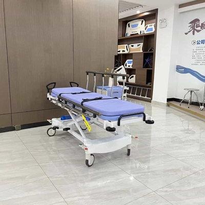 Trolley Stretcher Darurat Trolley Darurat Hidrolik Produk Medis Tempat tidur transfer kursi roda