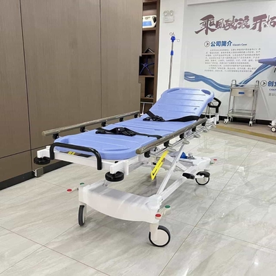 Trolley Stretcher Darurat Trolley Darurat Hidrolik Produk Medis Tempat tidur transfer kursi roda