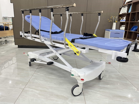Trolley Stretcher Darurat Trolley Darurat Hidrolik Produk Medis Tempat tidur transfer kursi roda