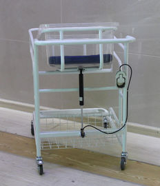 Mobile Adjustable Angle Transparent Baby Basin Rumah Sakit Tempat Tidur Bayi