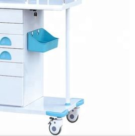 Peralatan Trolley Anestesi Multi-Tujuan yang Dapat Dilepas Dengan Trolley Ganti Rias Medis Silent Wheel
