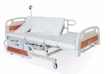 Tempat Tidur Medis Kembali Adjustable Rotating Rumah Sakit Tempat Tidur Perawatan Listrik Untuk Rumah Putih