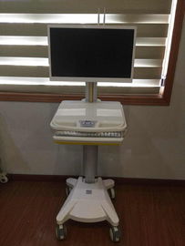 Troli komputer medis bahan paduan aluminium all-in-one cart