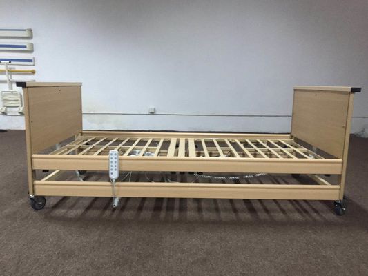 Perabot Medis 5 Fungsi ICU 820MM Tempat Tidur Rumah Sakit Listrik Kayu