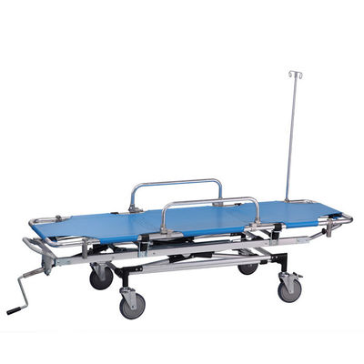 Bahan Aluminium Alloy Tandu Darurat Troli Warna Biru