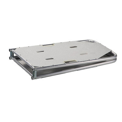 Pertolongan Pertama Aluminium Alloy 160Kgs Ambulance Double Fold Stretcher