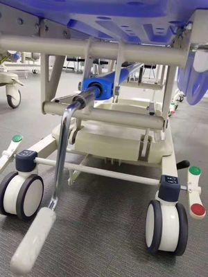 Emergency PatientTransfer CartRotating Side Rails Central Casters 150mm Patient Transfer Stretcher