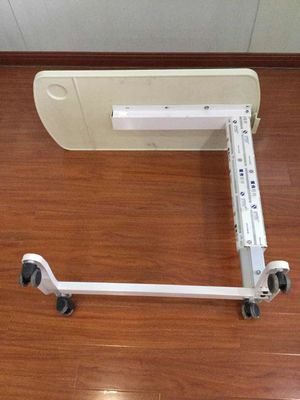 Mebel Medis meja nampan tempat tidur rumah sakit meja overbed meja rumah sakit untuk tempat tidur