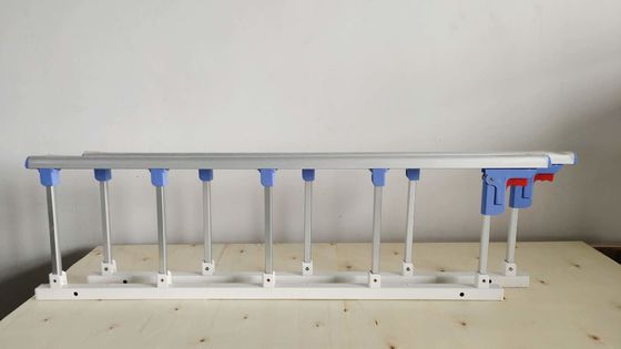 Rel Penjaga Tempat Tidur Rumah Sakit Paduan Aluminium Aksesoris Tempat Tidur Rumah Sakit yang Dapat Dilipat
