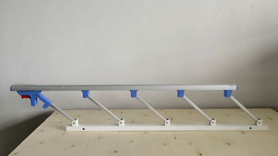 Rel Penjaga Tempat Tidur Rumah Sakit Paduan Aluminium Aksesoris Tempat Tidur Rumah Sakit yang Dapat Dilipat