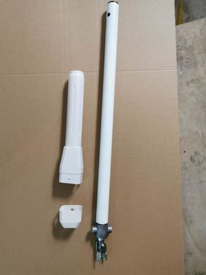 Opsional Stroke Tube Hospital Bed Engkol Menangani Engkol Lipat Stainless Steel