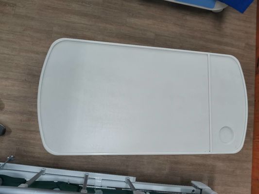 Meja Makan Plastik 90X34.5cm Di Atas Meja Tempat Tidur Di Atas Tempat Tidur Meja Rumah Sakit