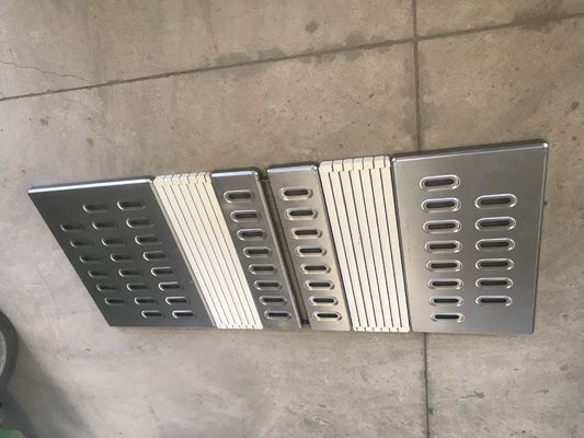Aksesoris Tempat Tidur Rumah Sakit Medis Panel Papan Tempat Tidur Rumah Sakit Logam Empat Bagian