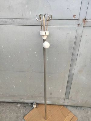 SUS Medical Drip Stand IV Hospital Drip Stand OEM Tinggi Disesuaikan