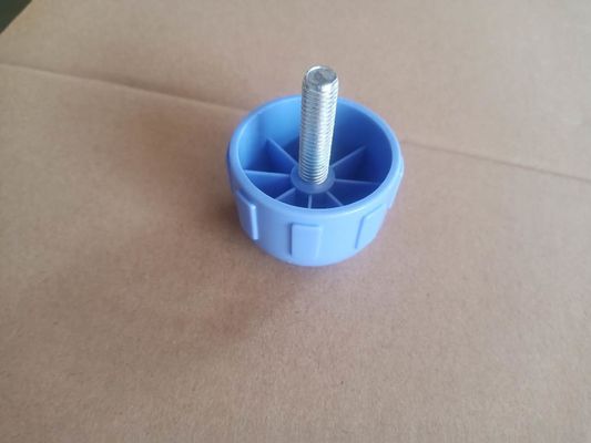 IV Stand Parts Bule Color Handle IV Pole Accessories Untuk Infus Stand Pengoperasian Mudah Lapisan Non-Slip