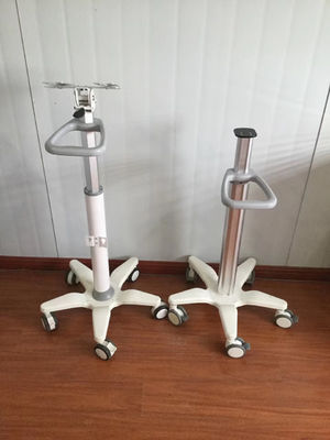 Troli monitor medis dengan troli bergerak dengan ketinggian yang dapat disesuaikan