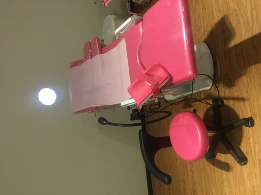 Meja Pemeriksaan Gynaec Listrik Rumah Sakit Pink Meja Obstetri Tempat Tidur Pengiriman Dengan Lampu