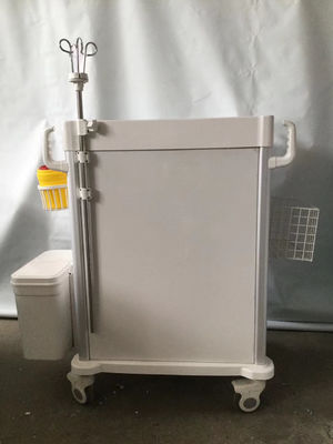 All-in-one Computer Cart Kendaraan Perawatan Troli Komputer Medis