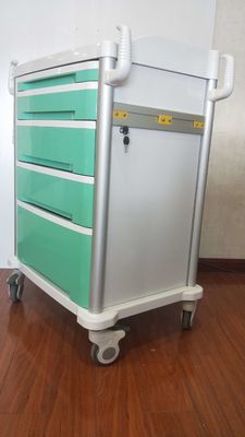 All-in-one Computer Cart Kendaraan Perawatan Troli Komputer Medis