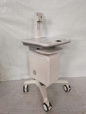 Laboratorium Rumah Sakit Medis Workstation Mobile Troli komputer Stabil Sederhana