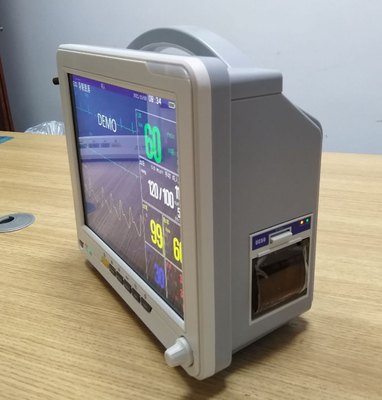 Bahan ABS putih portabel elektrokardiograf mesin all-in-one untuk medis pasien