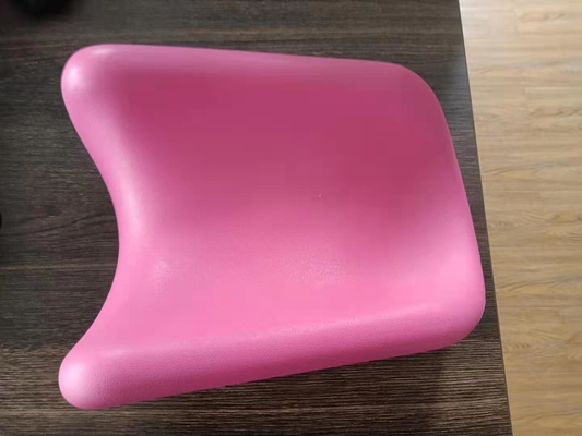 Stainless Steel PU Leg Holder Bagian Merah Muda Untuk Tempat Tidur Rumah Sakit Untuk Tempat Tidur Bersalin