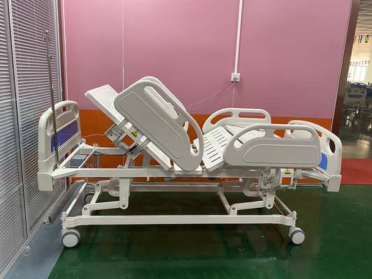 Kamar Bangsal ICU Tempat Tidur Rumah Sakit Listrik Biru Dan Putih