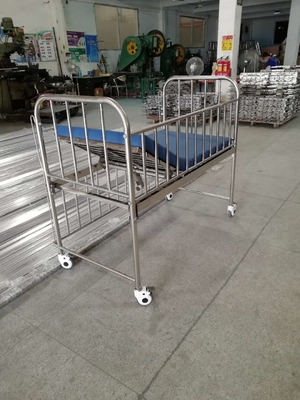Bahan Stainless Steel Tempat Tidur Bayi Rumah Sakit Medis