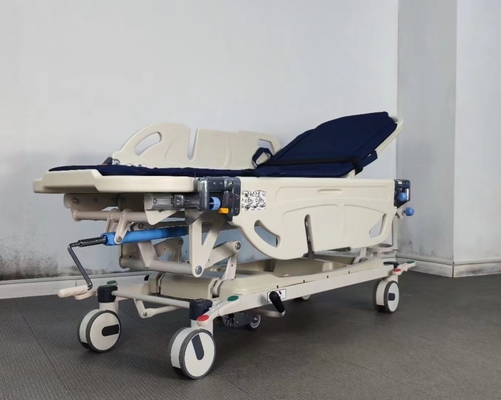 Bahan ABS biru pengangkut pasien darurat 150 kg anti-lock