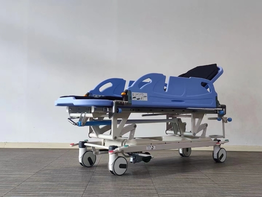 Bahan ABS biru pengangkut pasien darurat 150 kg anti-lock