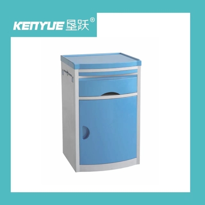 Kabinet Samping Tempat Tidur Rumah Sakit Moveble 15Kgs Multifungsi Dengan Laci