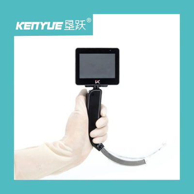 Perlengkapan medis Laryngoscope Visual Hitam 350 * 350 * 150mm
