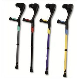 Aluminium Alloy Kruk Ringan, 92-115cm Tongkat Adjustable Untuk Tetua