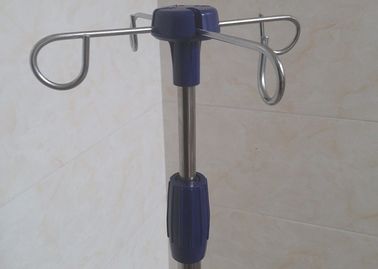 Aksesoris Pole Iv Moviable yang Dapat Dilepas Stainless Mudah Menggantung Barang Pada Sakit