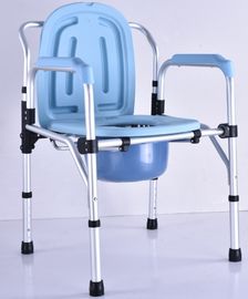 High Back Penggunaan Ganda Potty Chair Dewasa Adjustable Bath Seat Ringan