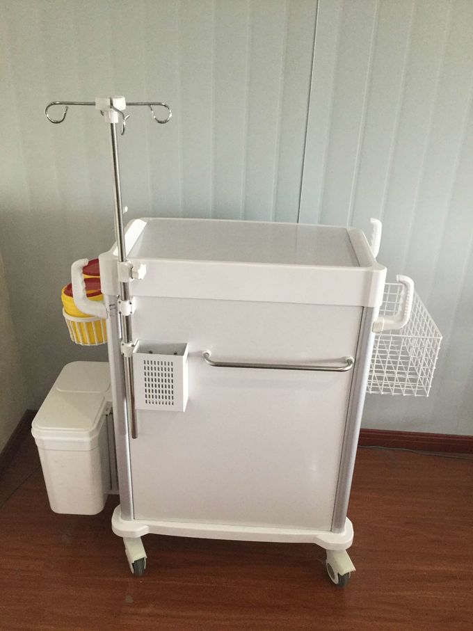 Troli Medis ABS On Wheels Medicine Dispensing Crash Cart Hospital 1