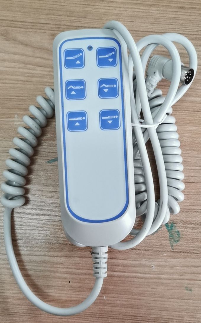 Kotak Kontrol Aktuator Penggantian Tempat Tidur Rumah Sakit ABS Remote Control 0